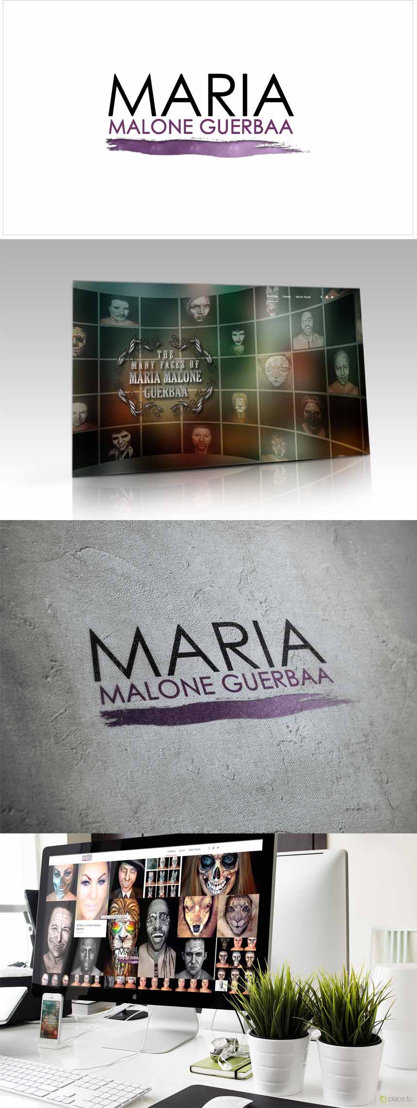 Maria Malone Guerbaa Web development project
